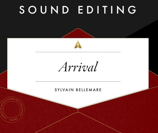 Sylvain Bellemare remporte un Oscar !