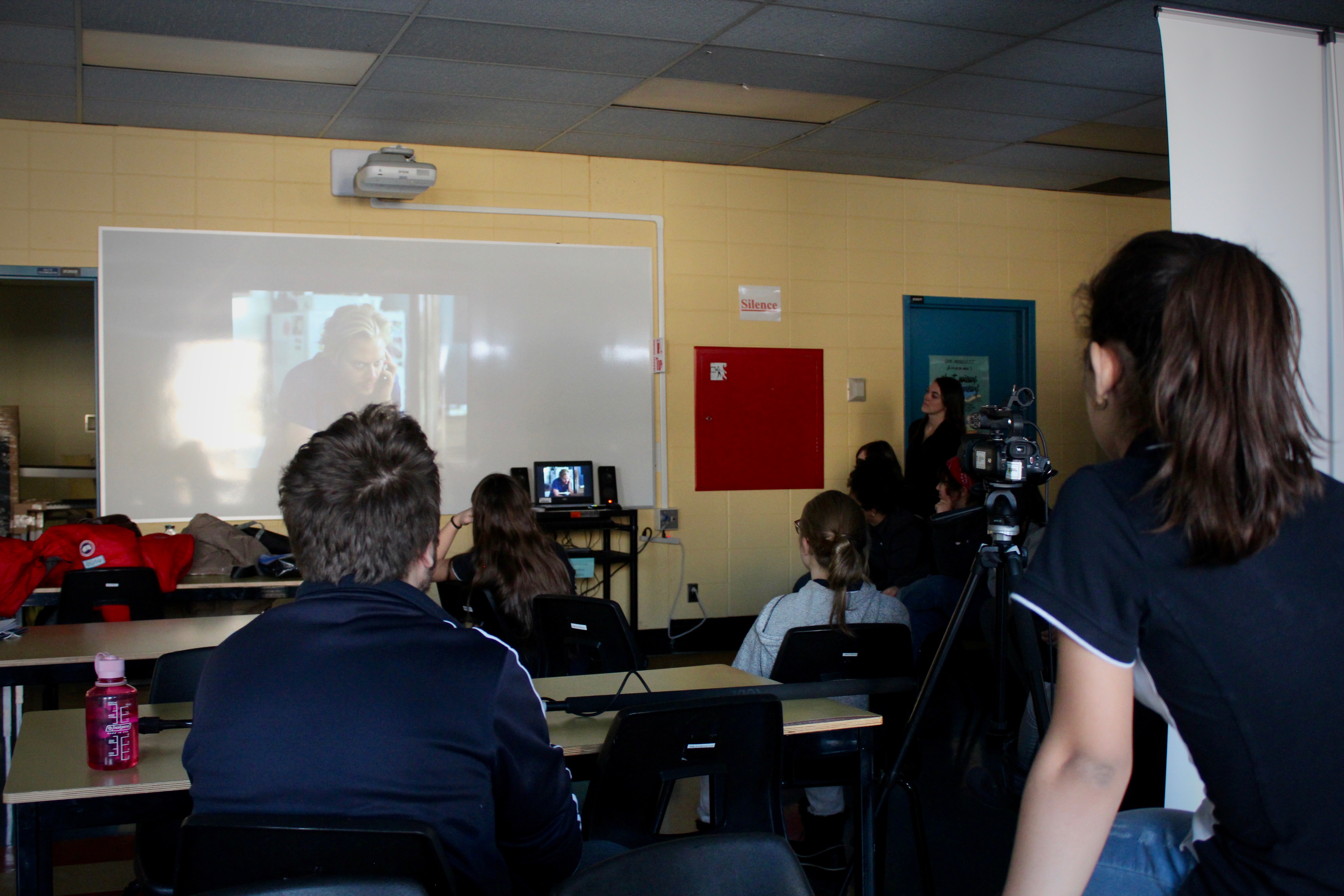 François Jaros rencontre les élèves de l'École Honoré-Mercier_11