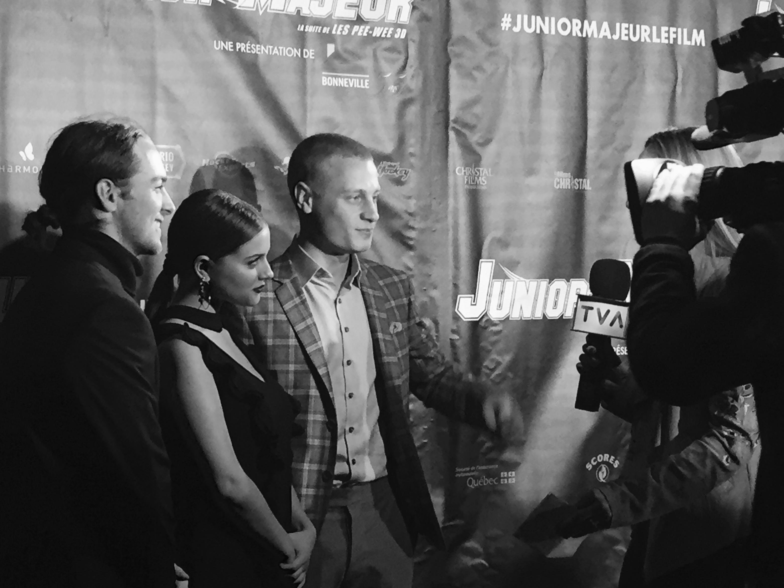 Grande première pour Junior Majeur